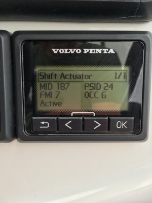 Volvo shift actuator fault. | YBW Forum