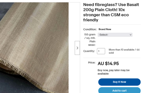 Screenshot 2023-10-03 at 18-40-50 Need fibreglass Use Basalt 200g Plain Cloth! 10x stronger th...png Screenshot 2023-10-03 at 18-40-50 Need fibreglass Use Basalt 200g Plain Cloth! 10x stronger th...png