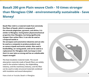Screenshot 2023-10-03 at 18-41-56 Need fibreglass Use Basalt 200g Plain Cloth! 10x stronger th...png Screenshot 2023-10-03 at 18-41-56 Need fibreglass Use Basalt 200g Plain Cloth! 10x stronger th...png