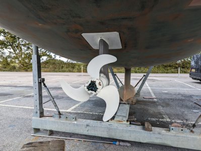 Freshly Veloxed prop and Triluxed leg.jpg