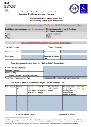 France Entry Form Example Entry to France post EES | Page 3 | YBW Forum