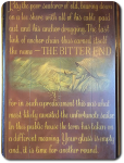 The bitter end sign.png