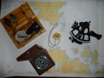 Log, chron. & sextant - Copy.JPG